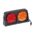 Wesbar Wesbar 54209-022 Dual Agricultural Led Light With Red; Amber With Brake Light Function; 10.75 x 3 x 5.50 in. 54209-022